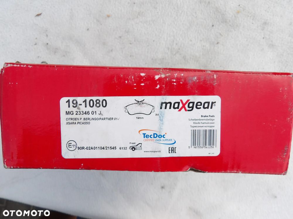 CITROEN - KLOCKI HAMULCOWE MAXGEAR - 19-1080 - 2