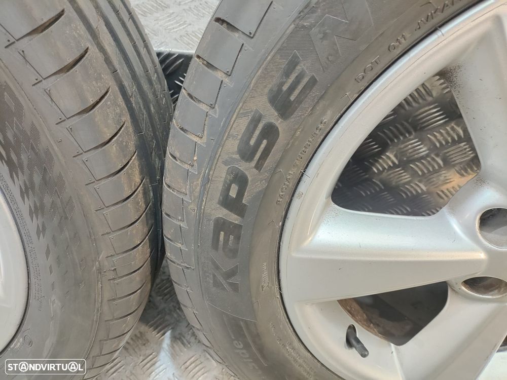 Conjunto de jantes 17 Nissan Qashqai J10 6,5J ET40 5x114,3 Original - 11