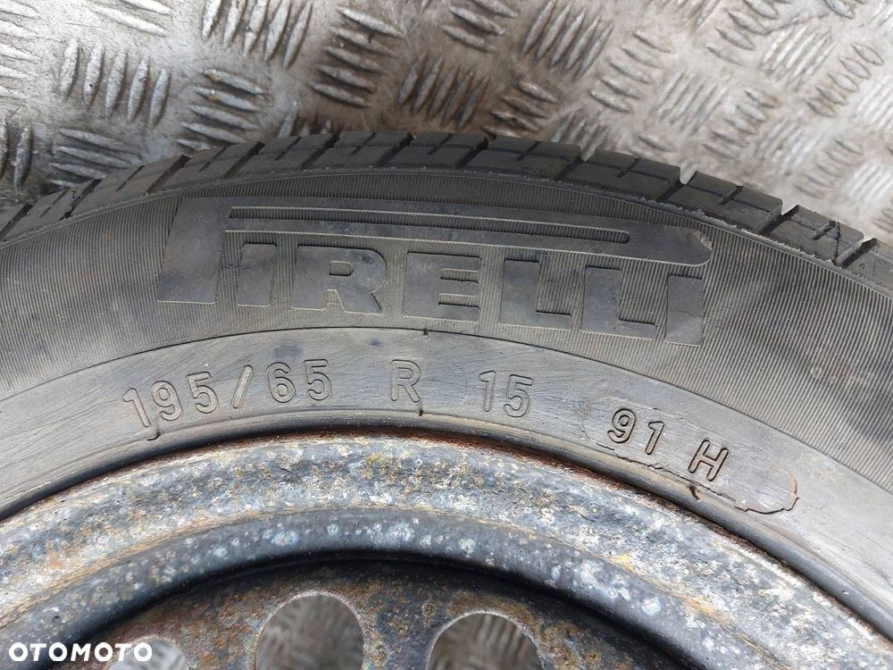 KOŁO FELGA OPONA ZAPAS 5x110 6Jx15 ET43 FI65,1 195/65R15 OPEL - 4