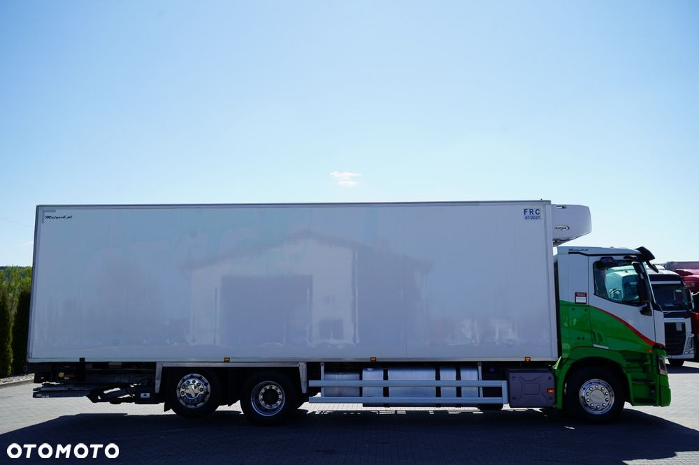 Renault T 430 / 6x2 / CHŁODNIA -9 M / AGREGAT CARRIER SUPRA 1250 / WINDA ZAŁADOWCZA / ROLETA / OŚ PODNOSZONA / SKRĘTNA - 6