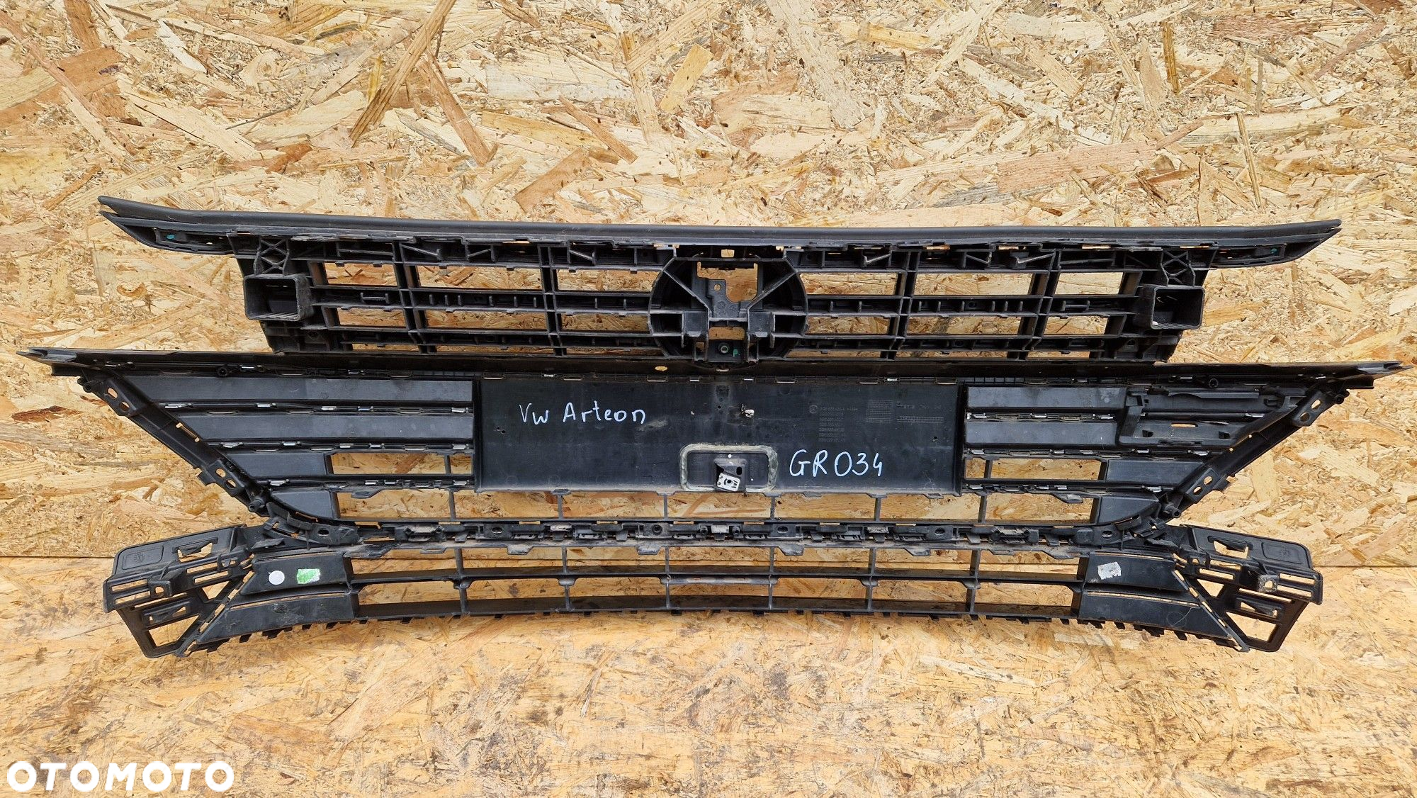 VW ARTEON 3G8853655A ATRAPA GRILL ZDERZAKA PRZÓD - 2