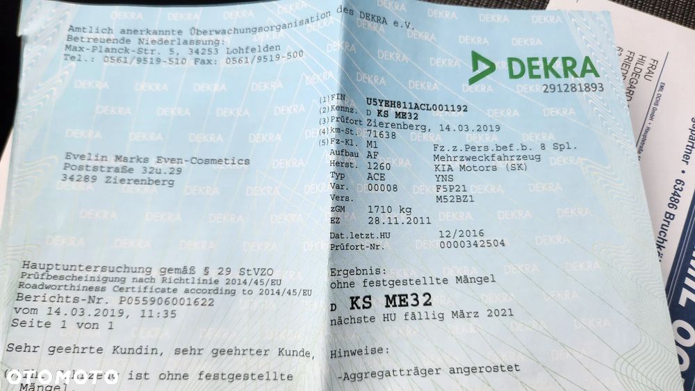 Kia Venga 1.4 CVVT ISG Vision - 23