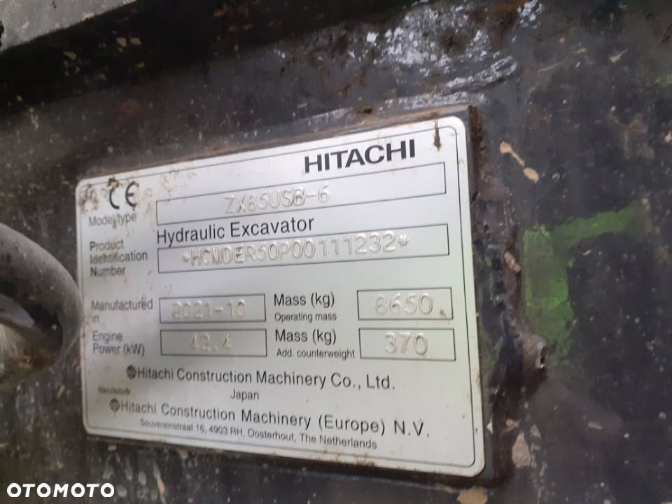 Hitachi ZX 85USBLCN-6 P - 9