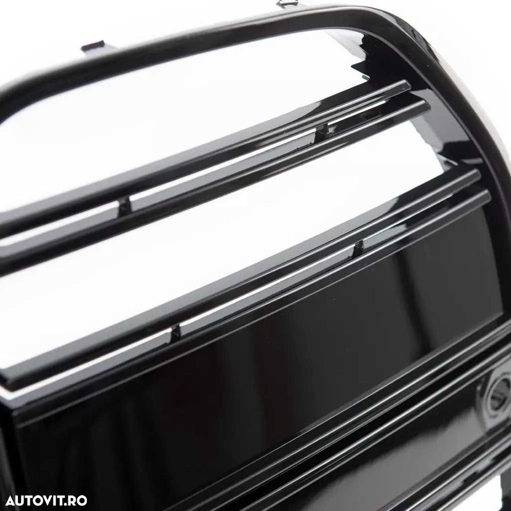 Grila Dubla Grile Nari Duble M Sport BMW G26 Grand Coupe, Negru Lucios - 4
