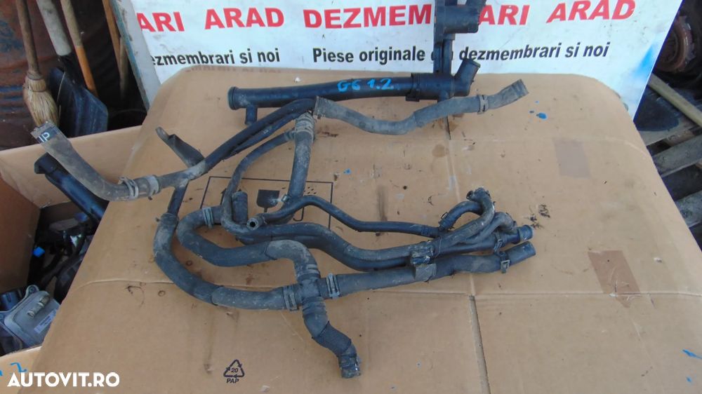 Furtun apa antigel VW Golf 6 1.2 benzina 1.2 tsi seat ibiza skoda fabia rapid 1.6 diesel audi a3 se - 2