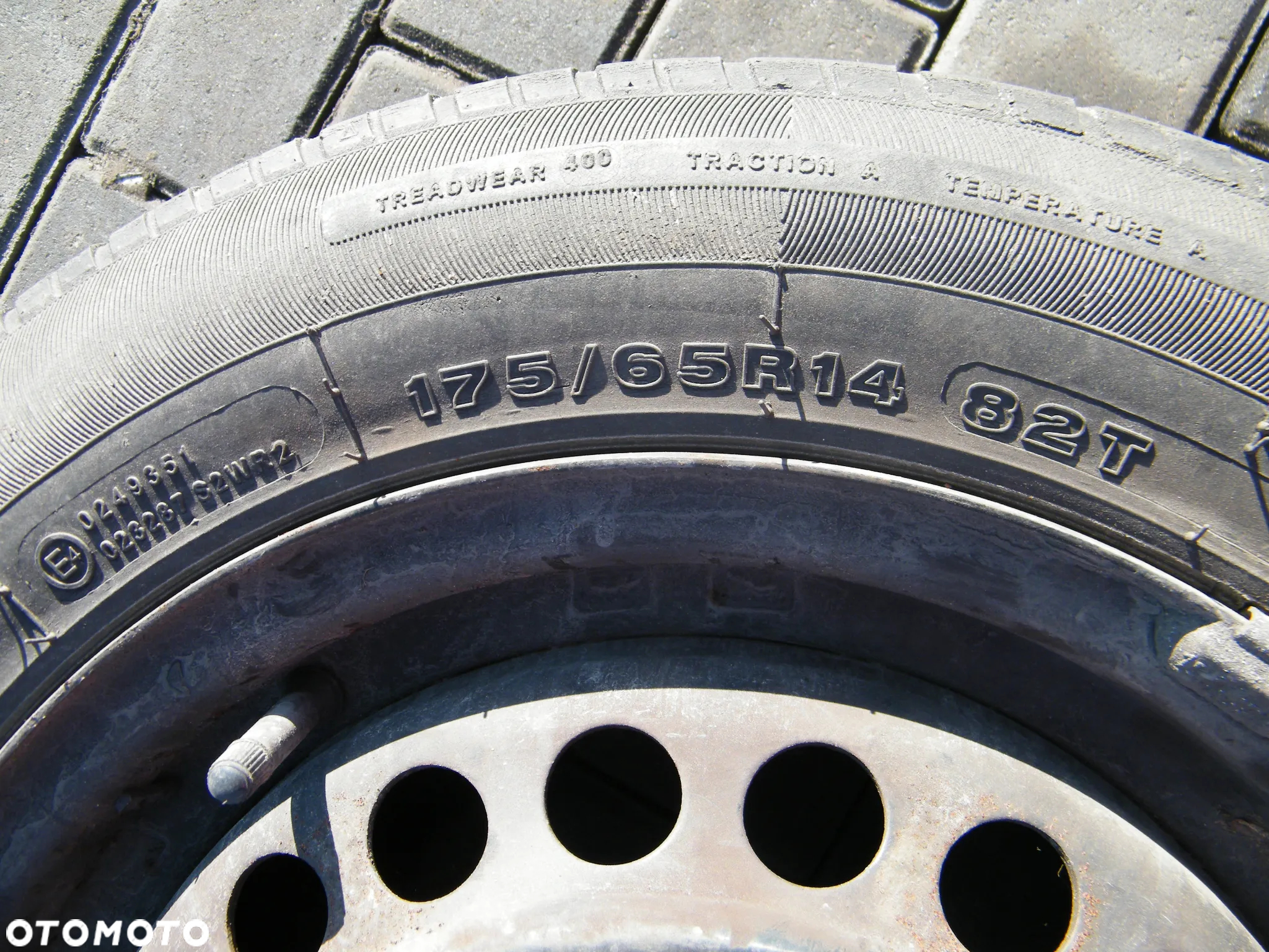 Koła komplet kół felgi stalowe opony letnie 175 / 65 / R14 Honda Jazz - 2