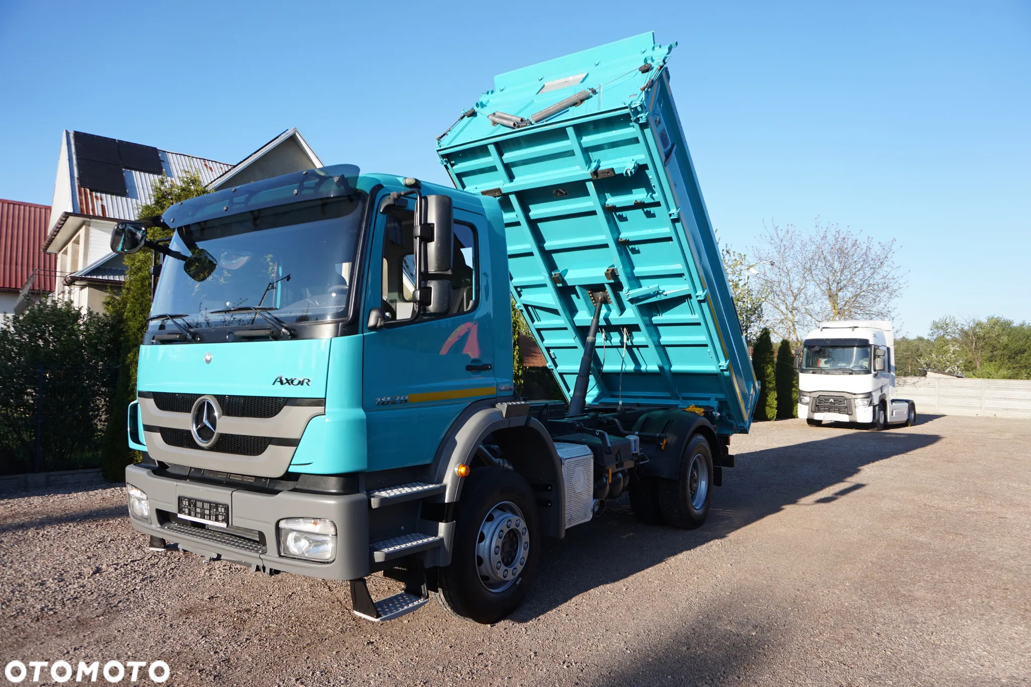 Mercedes-Benz AXOR 1829 MEILLER KIPPER TYLKO 162 Tys Km. ORYGINAŁ JAK NOWY. - 8
