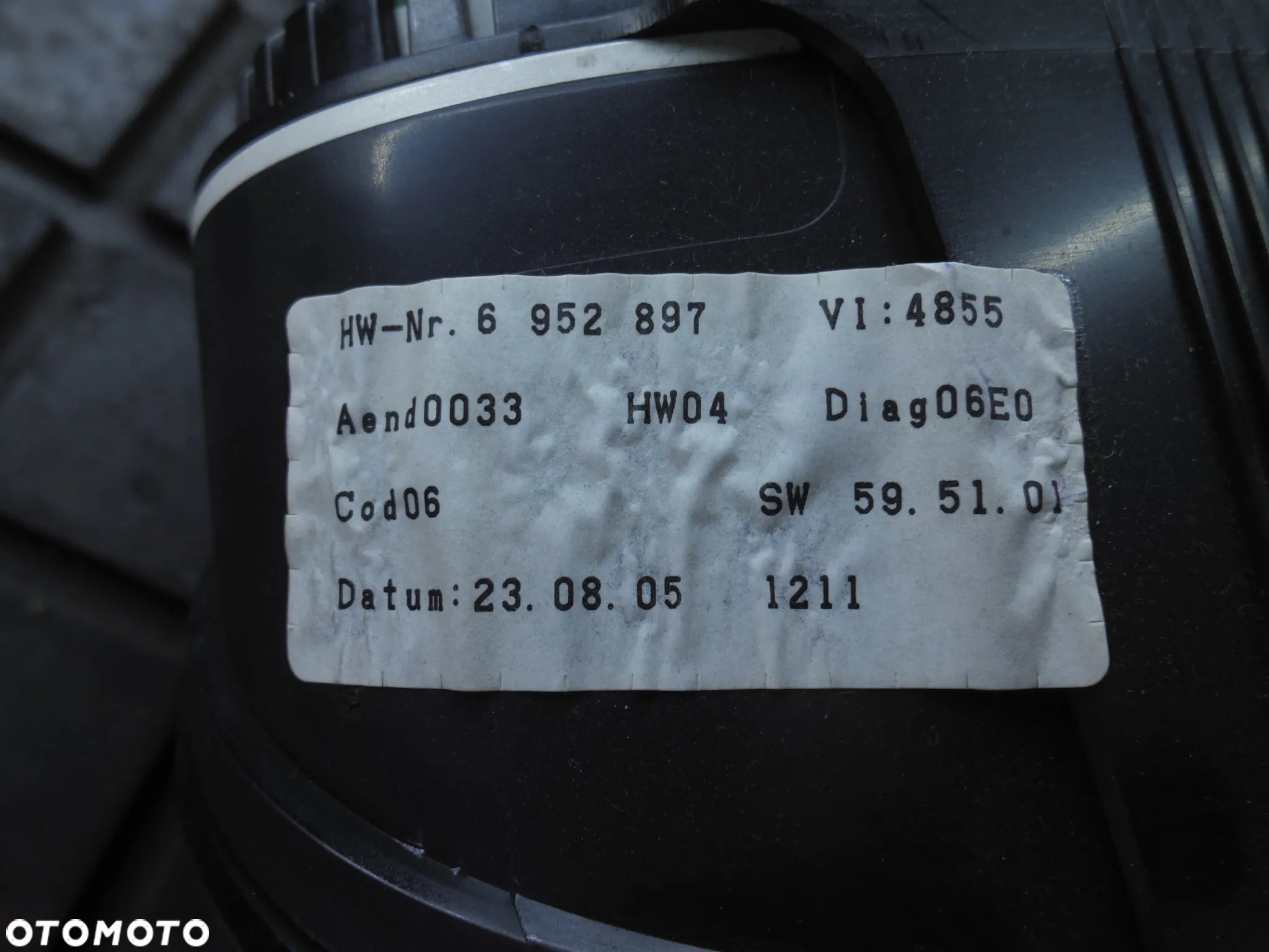 BMW E60 E61 2.5 D AUTOMAT LICZNIK ZEGAR ANGLIK 6952897 - 3