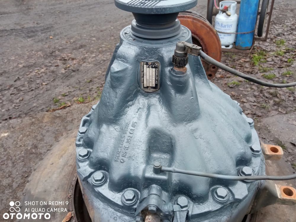 wkład tylnego mostu MERCEDES ACTROS MP3 przełożenie 37/13, HL 6