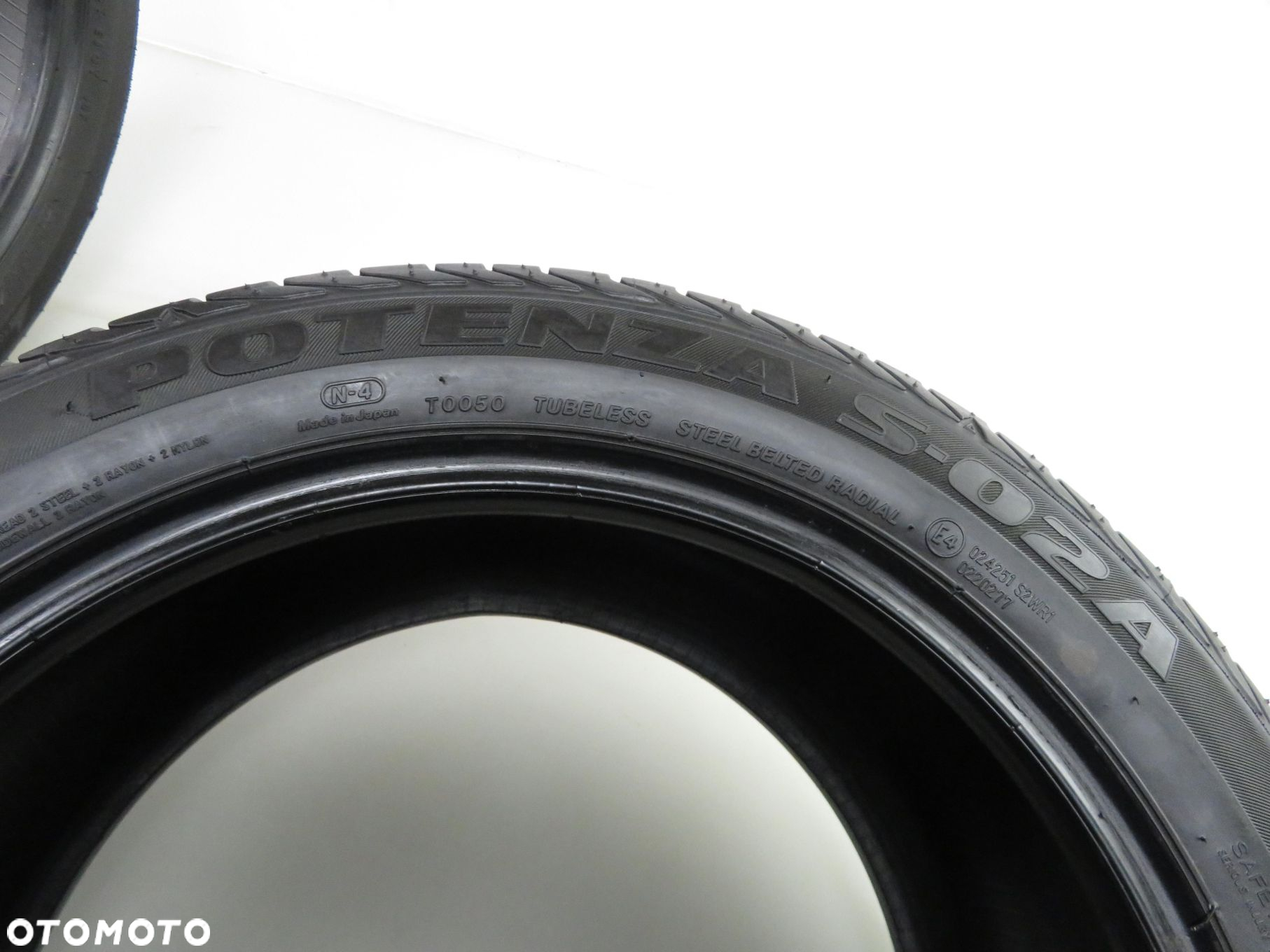 2x 255/40R17 ZR17 OPONY LETNIE Bridgestone Potenza S-02A 94Y N-4 - 3