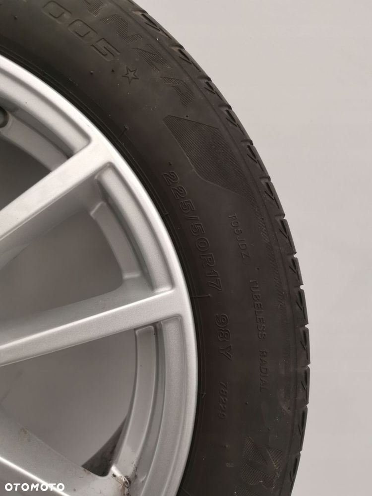 BMW 3 G20 G21 KOLA FELGI ALUFELGI OPONY LATO 225/50R17 24ROK ET30 5,3MM - 8