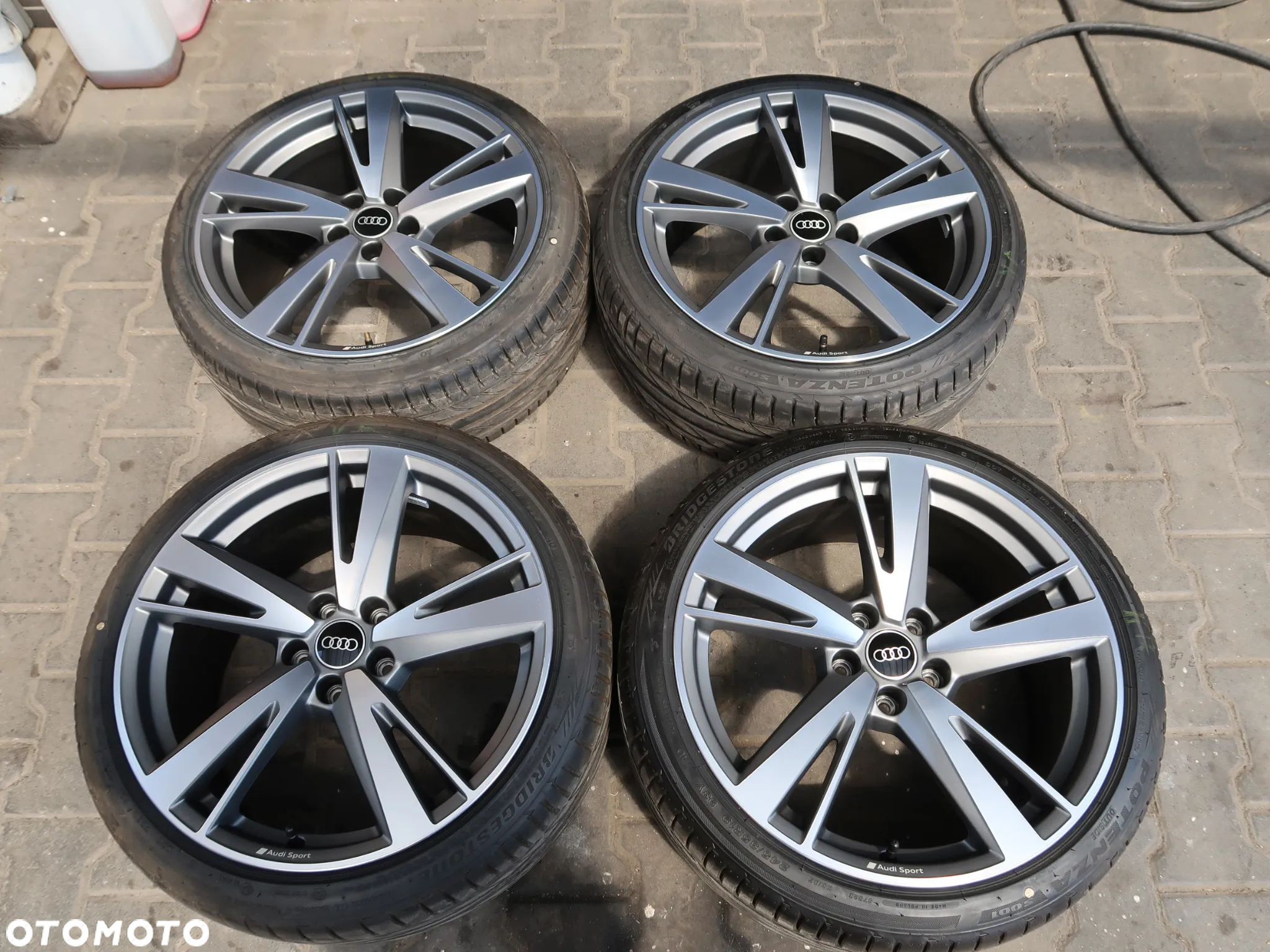 FELGI KOŁA AUDI TT TTS 19'' BRIDGESTINE IDEALNE 8S0 - 2