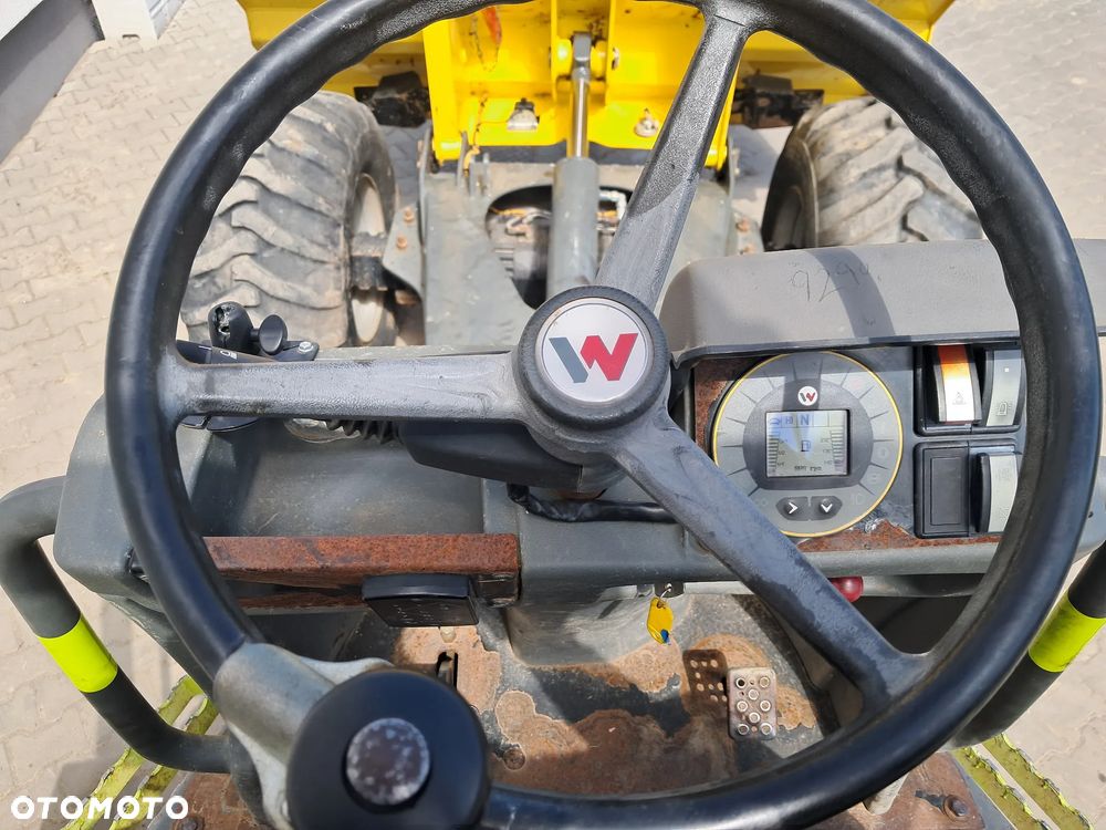 Wacker Neuson DW 90 WOZIDŁO 2018r silnik Perkins ładowność 9 ton napęd 4x4 Hydrostat automat jazda szybka/ wolna ładne opony oświetlenie kierunkowskazy Terex TA9 Mecalac TA9 Thwaites 9 tonne Ausa D1000 budowlane - 14