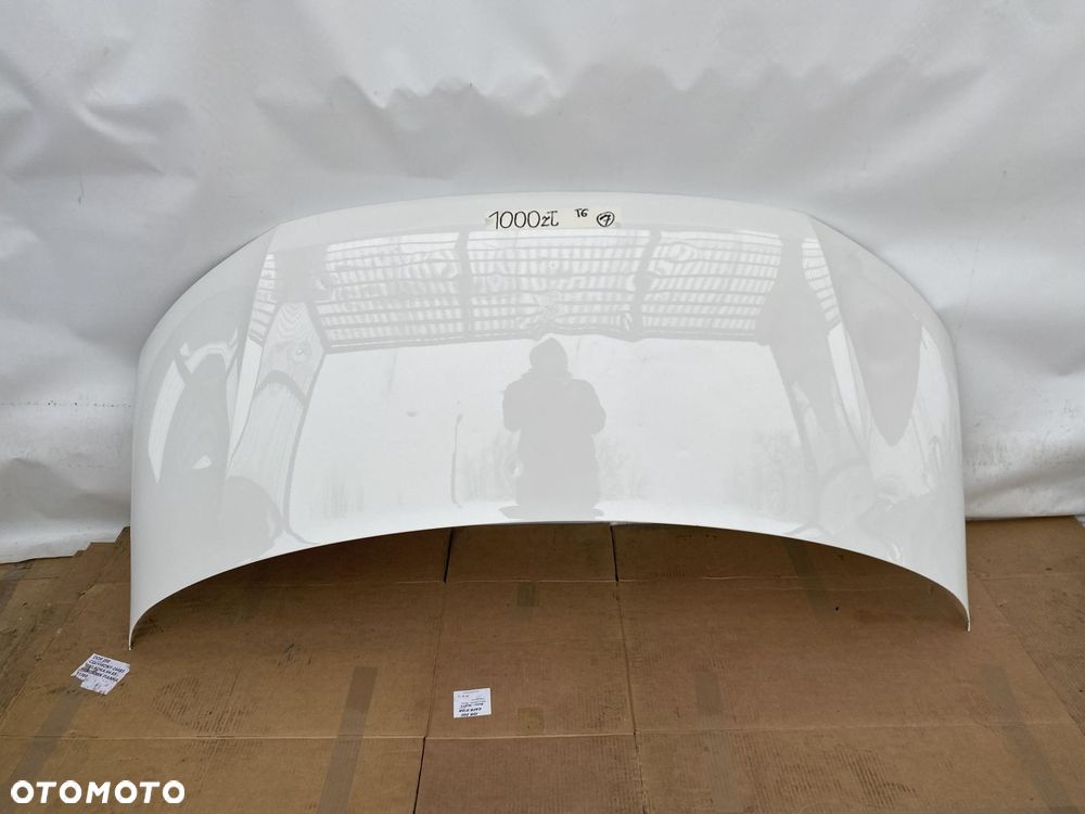 VW T6 TRANSPORTER MULTIVAN CARAVELLE 16- MASKA POKRYWA SILNIKA biała - 1