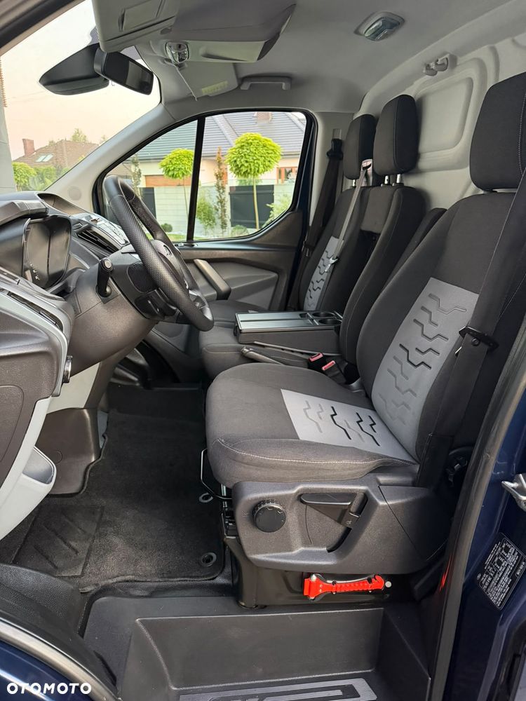 Ford CUSTOM L2H1 Długi Klima Elektryka Navi Tempomat Furgon 3os. 2xPdc Hak - 15