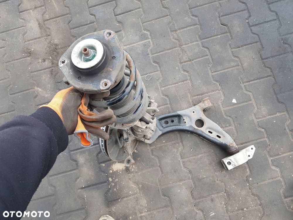 AUDI A3 8P LIFT 08-12r 2.0 TDI AMORTYZATOR ZWROTNICA LEWA PRZÓD - 5