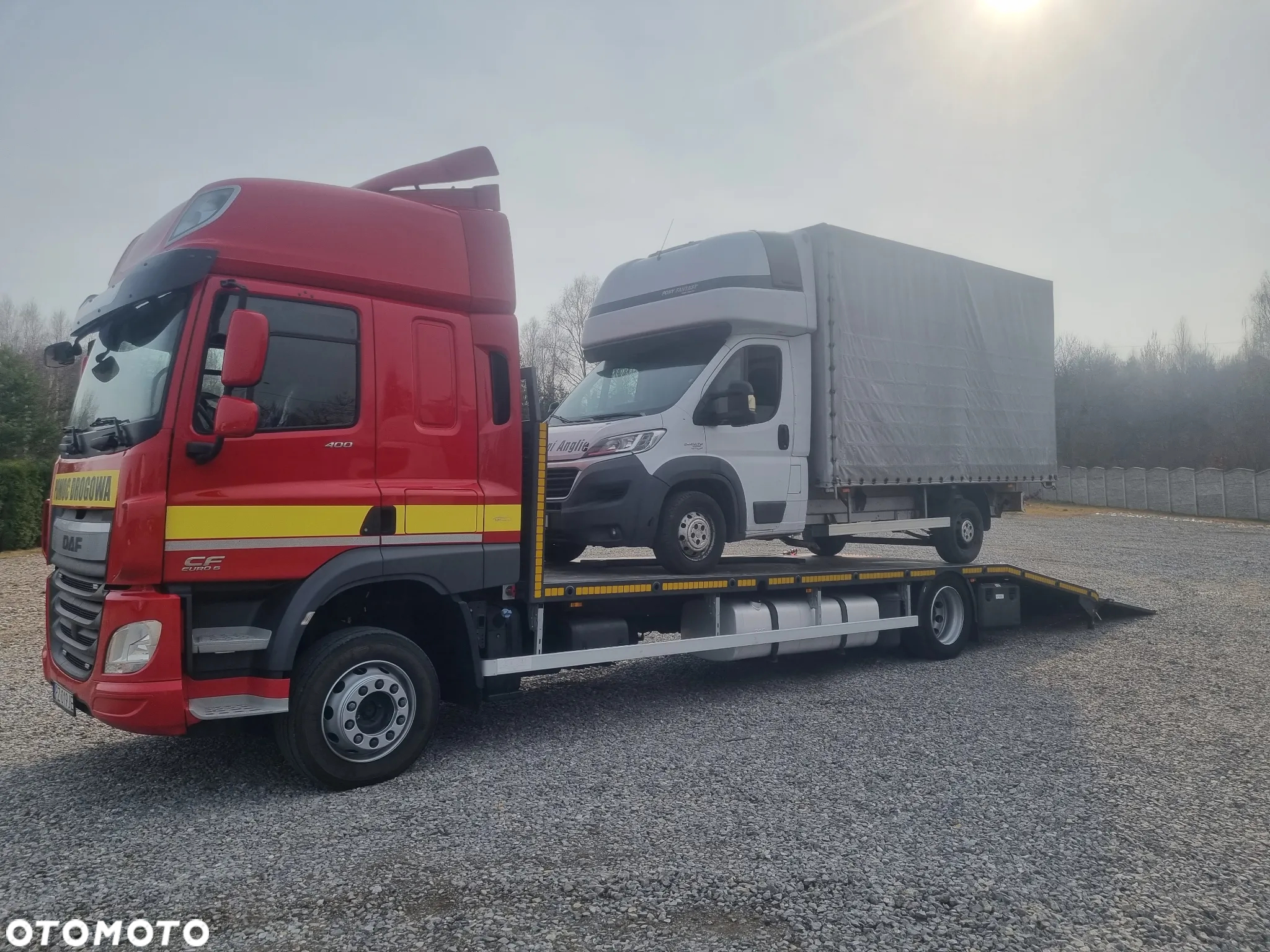 DAF CF 400 / ACC / EURO 6 / POMOC DROGOWA / AUTOLAWETA / WYSUW HYDRAULICZNY - 23