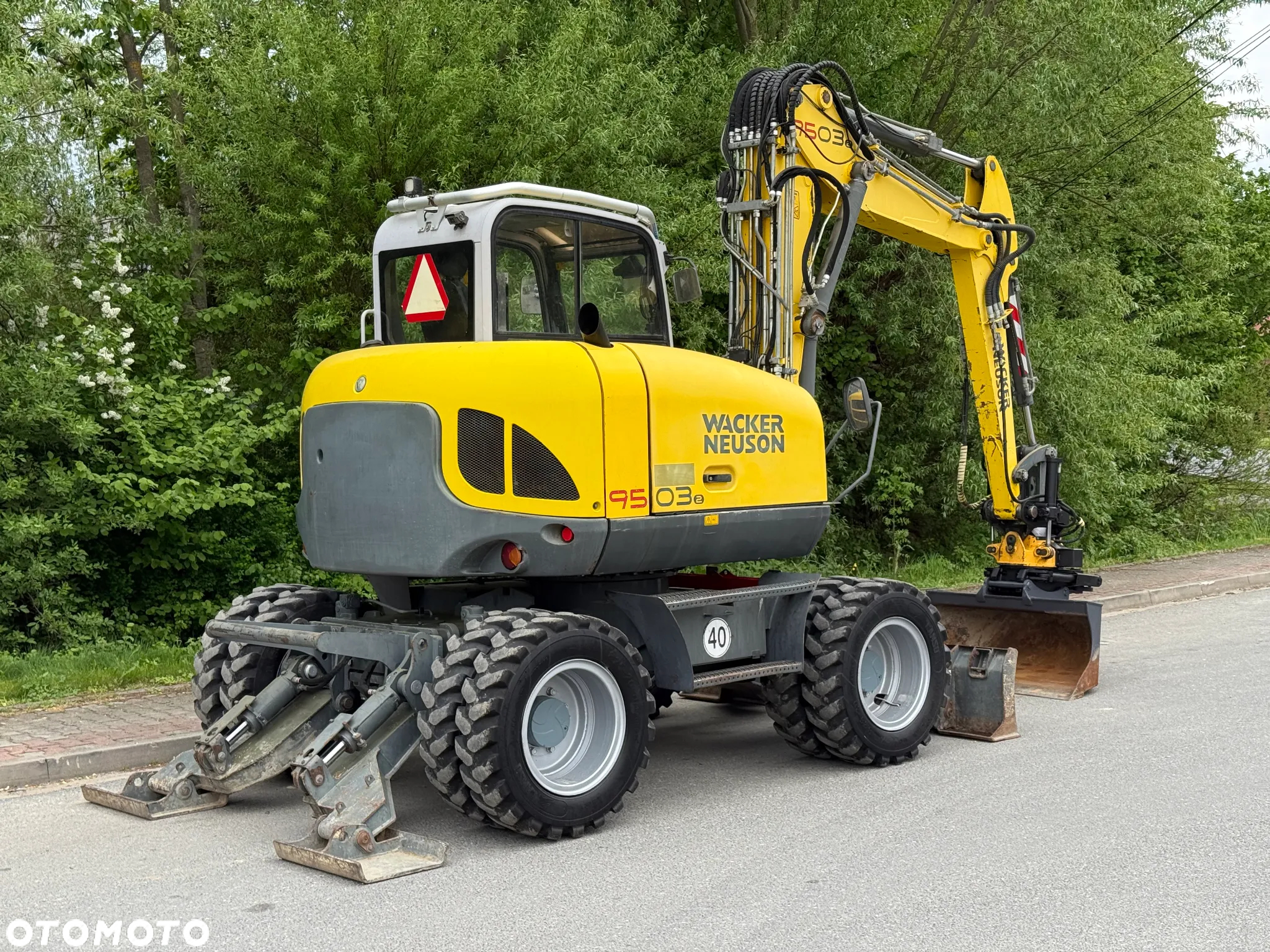 Wacker Neuson * Koparka Kołowa * Wacker Neuson 9503 * Rototilt * Bardzo Dobry Stan * - 25