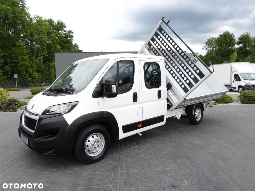 Peugeot BOXER WYWROTKA TRÓJSTRONNA PODWÓJNA KABINA DOKA 7 MIEJSC LEDY KLIMATYZACJA  165KM - 20