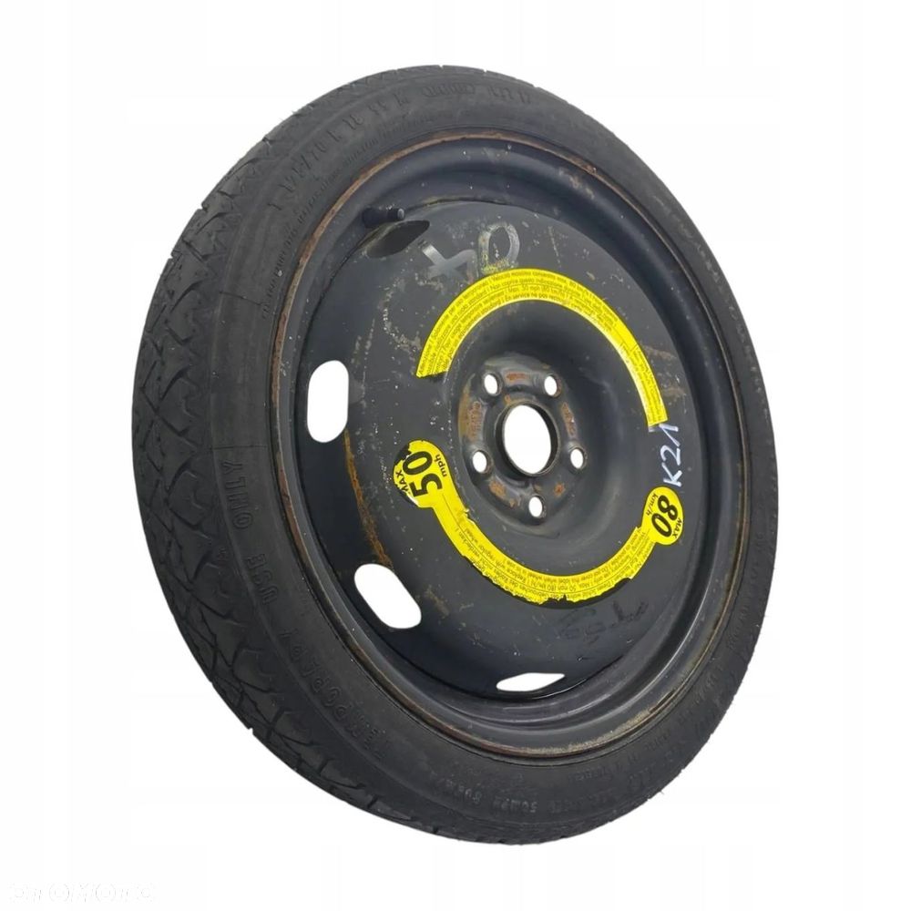 KOŁO DOJAZDOWE 125/70R18 5X112 1K0601027B GOLF V VI VII LEON II OCTAVIA - 2
