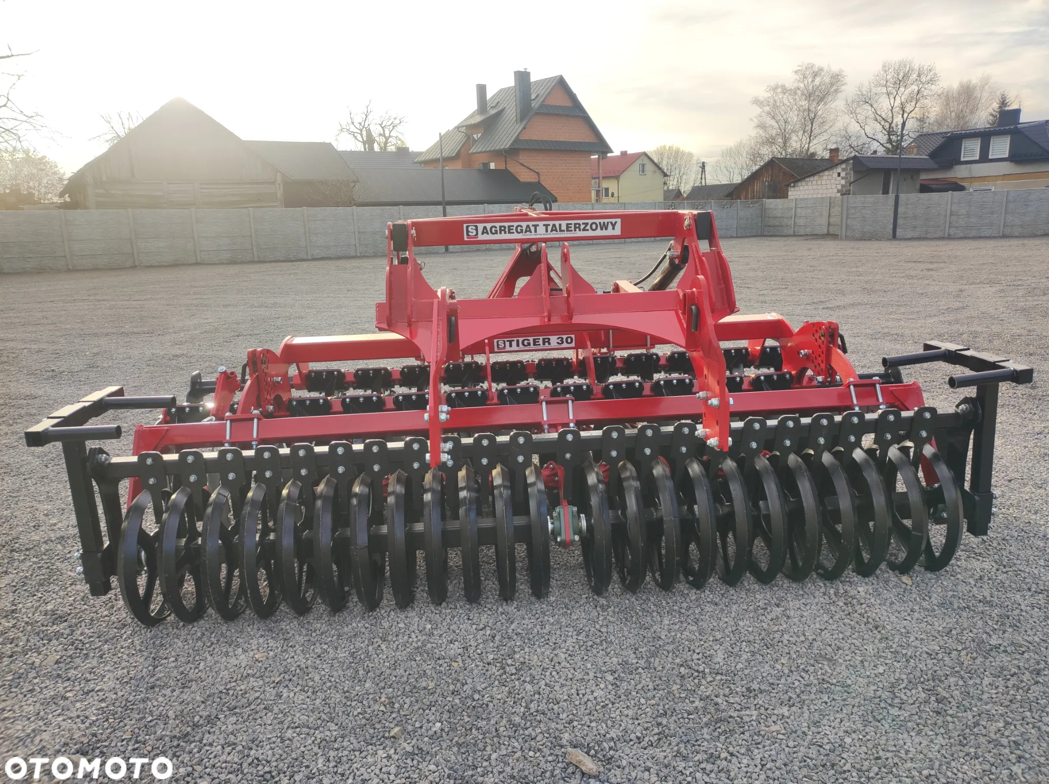 Agregat talerzowy STRUMYK 2,5/2,7/3m TALERZÓWKA bez hydropaku rura/struna/daszek OD RĘKI transport - 12