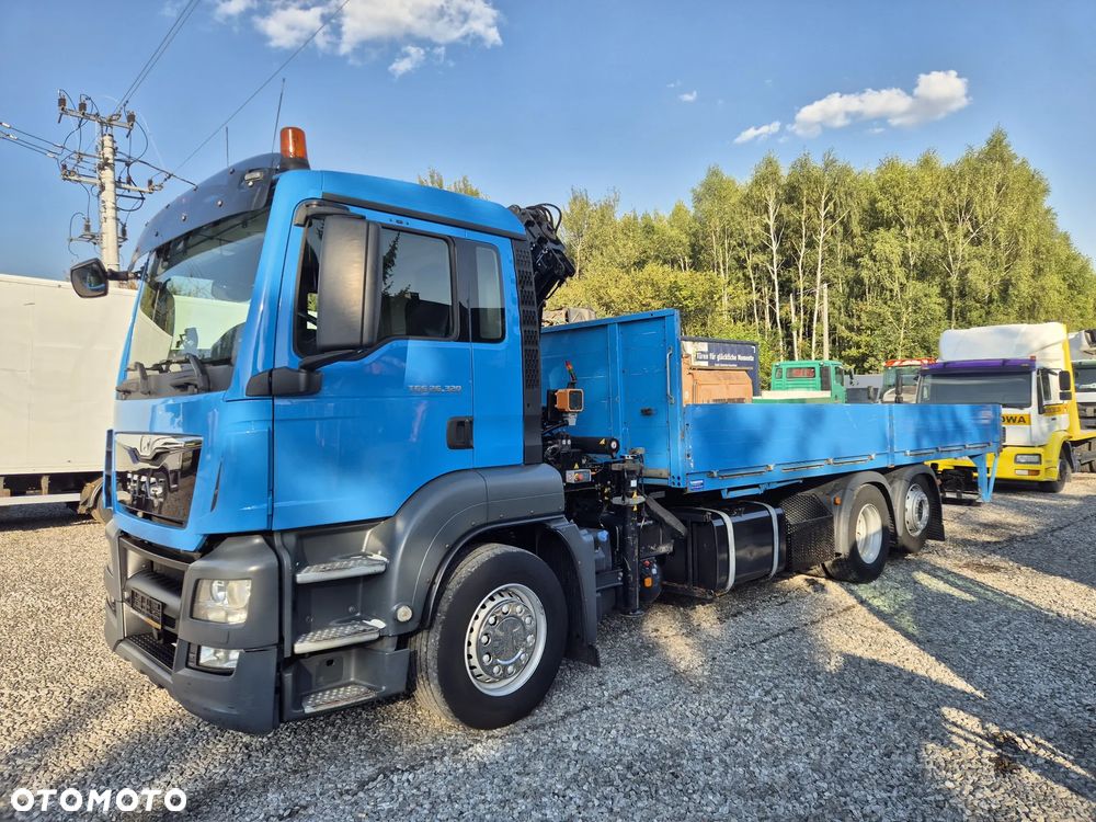 MAN TGS 26.320 6x2 HDS ATLAS 120.2E Sterowanie radiowe Euro 6 - 4