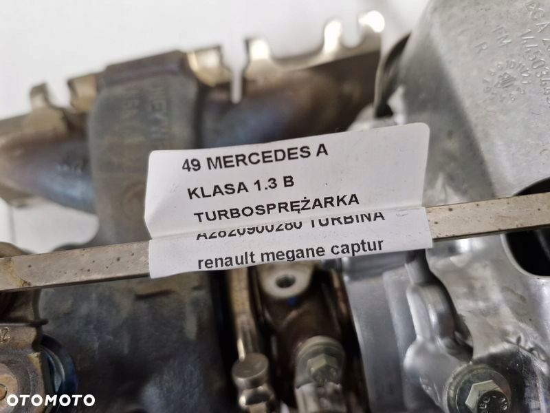 renault captur ii 2 megane iv 1.3 tce turbo turbosprężarka a2820900280 - 2