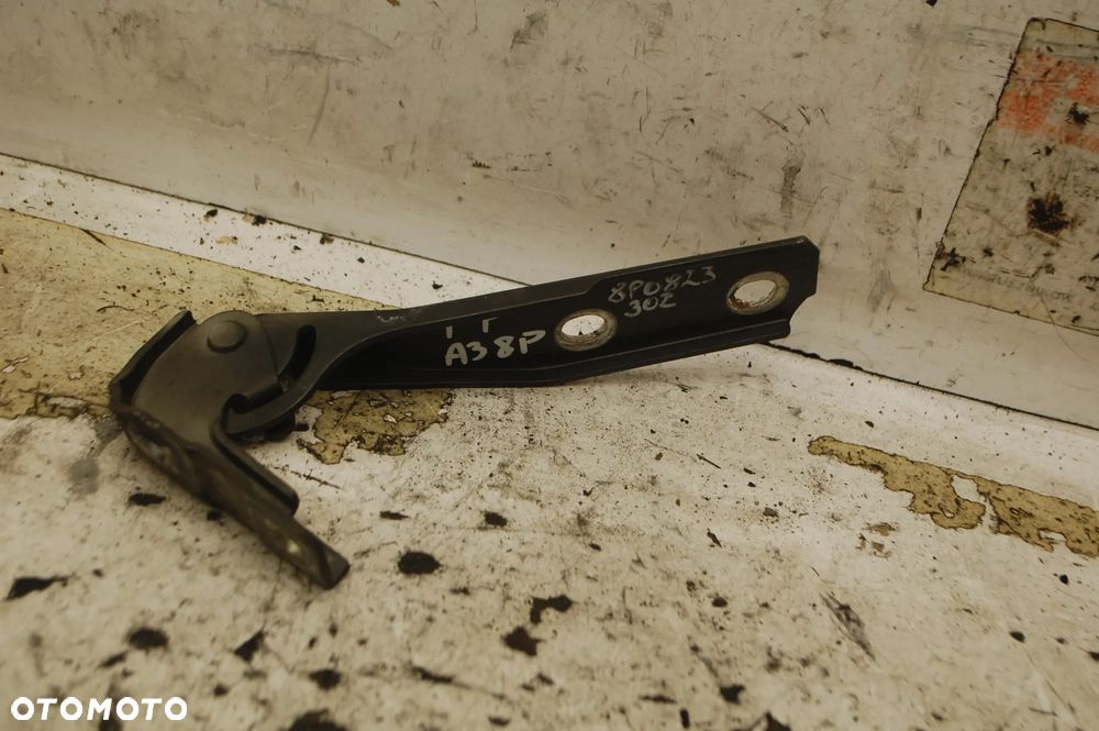 ZAWIAS MASKI LEWY PRAWY PRZÓD PRZEDNI 8P0823302 8P0823301 AUDI A3 8P LY3J - 12