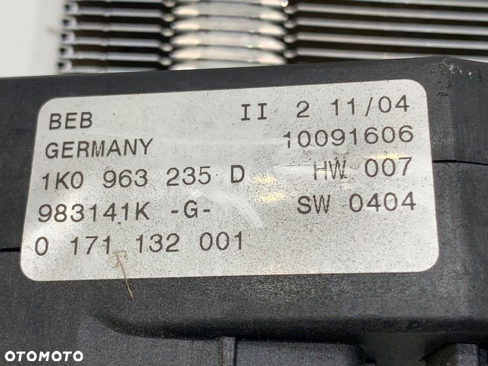 NAGRZEWNICA ELEKTRYCZNA - 344.00 PLN - AUDI A3 (8P1) 2003 - 2013 2.0 TDI 103 kW [140 KM] olej - 5