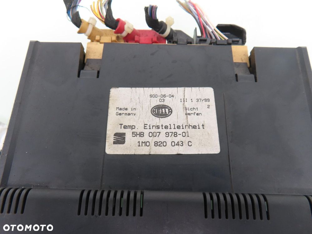 KLIMATRONIK SEAT TOLEDO II 1M0820043C 5HB00797801 - 5