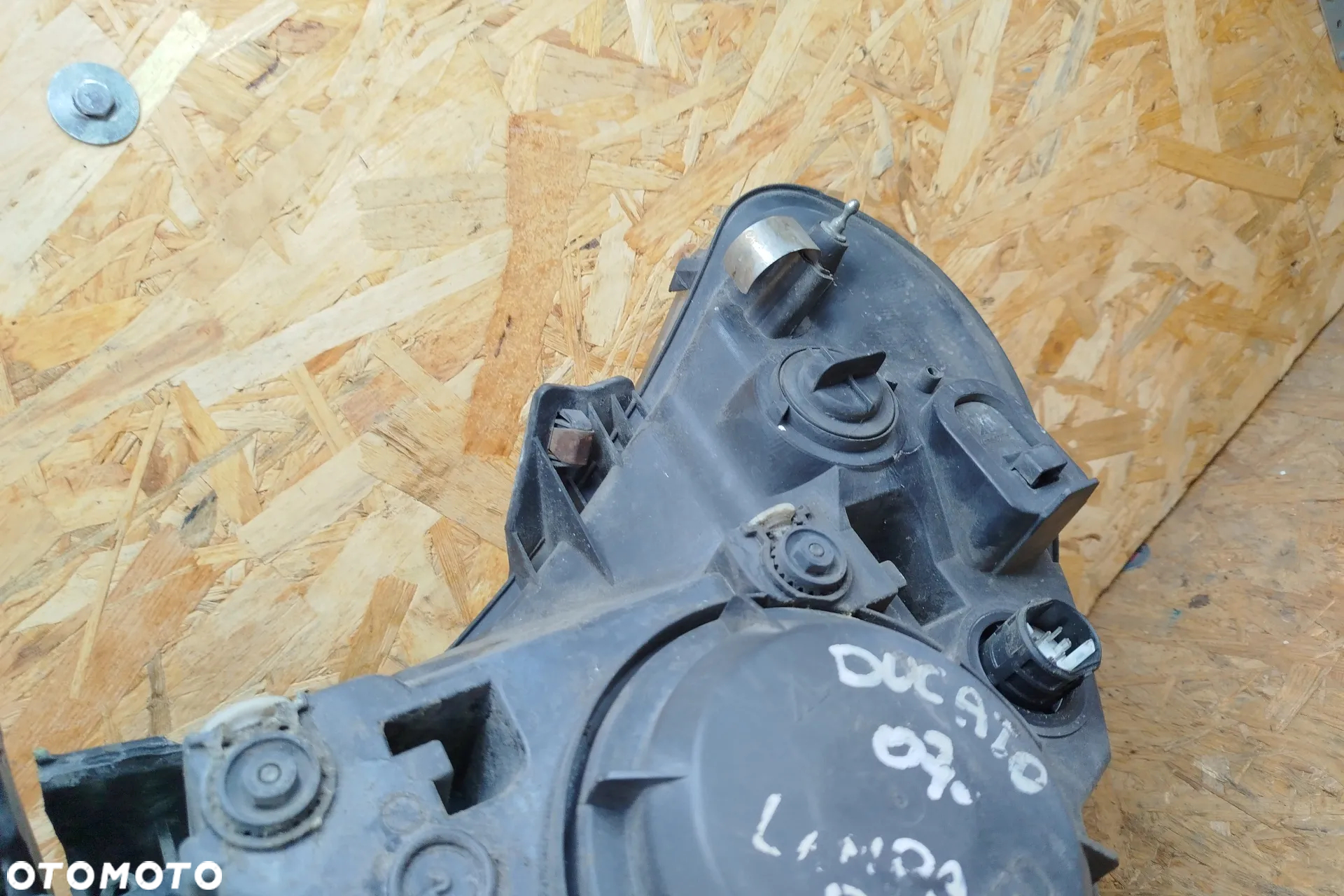 lampa przód prawa kompletna 8PIN NR."G" do Fiat ducato III Boxer Jumper II 06-14r, dość ładna, EUROPA - 7