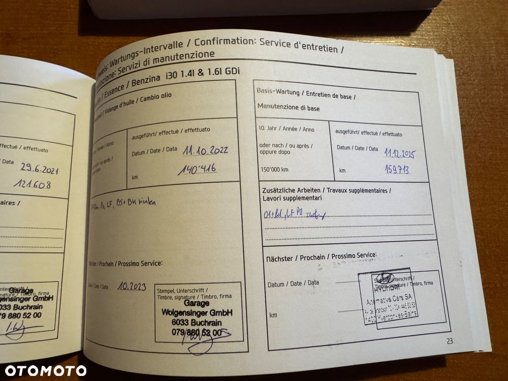 Hyundai i30 blue 1.6 GDI Passion - 35