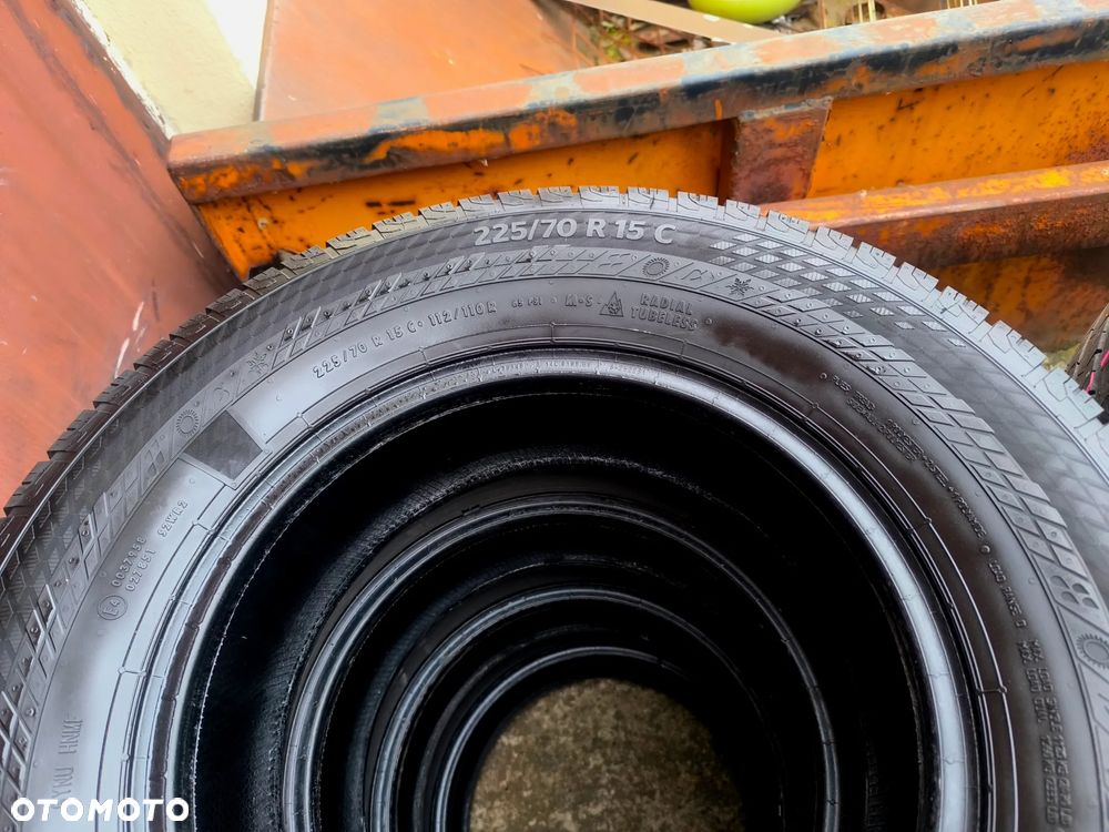 225/70R15C 15 C 112/110R Opony Całoroczne Wielosezonowe CONTINENTAL VanContact 4SEASON 23r. 225/70 ALU-RAD Legnica 6,5mm 4mm - 11