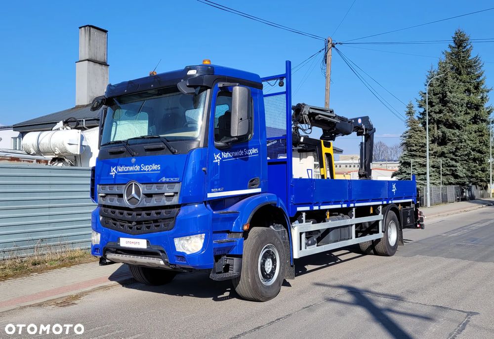 Mercedes-Benz AROCS 1824 HMF 1420 PILOT HDS ŻURAW DŹWIG ROTATOR ANTOS ZAMIANA na SUV - 8