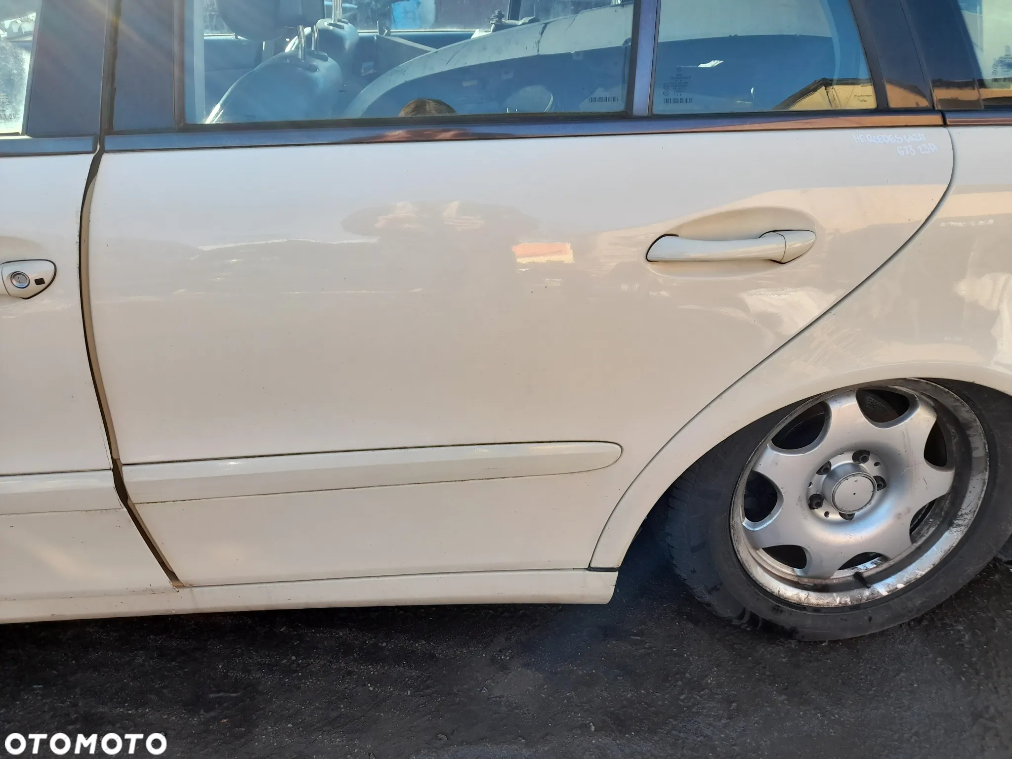 MERCEDES KLASA E W211 DRZWI LEWY TYŁ LEWE TYLNE 623 - 3