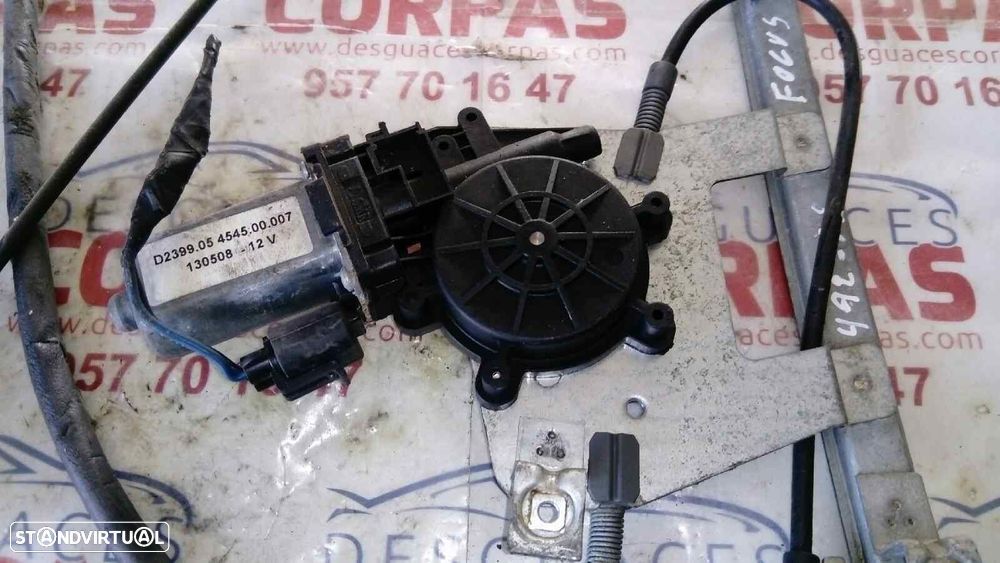 ELEVADOR DE VIDRO FRONTAL ESQUERDO FORD FOCUS SEDAN 2001 -D239905454500007 - 4