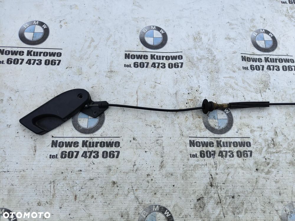 BMW E53 X5 Rączka mechanizm otwierania maski linka - 2