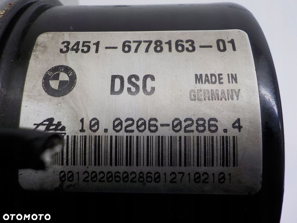 BMW 3 E90 1 E87 POMPA ABS DSC 6778163 6778164 - 7
