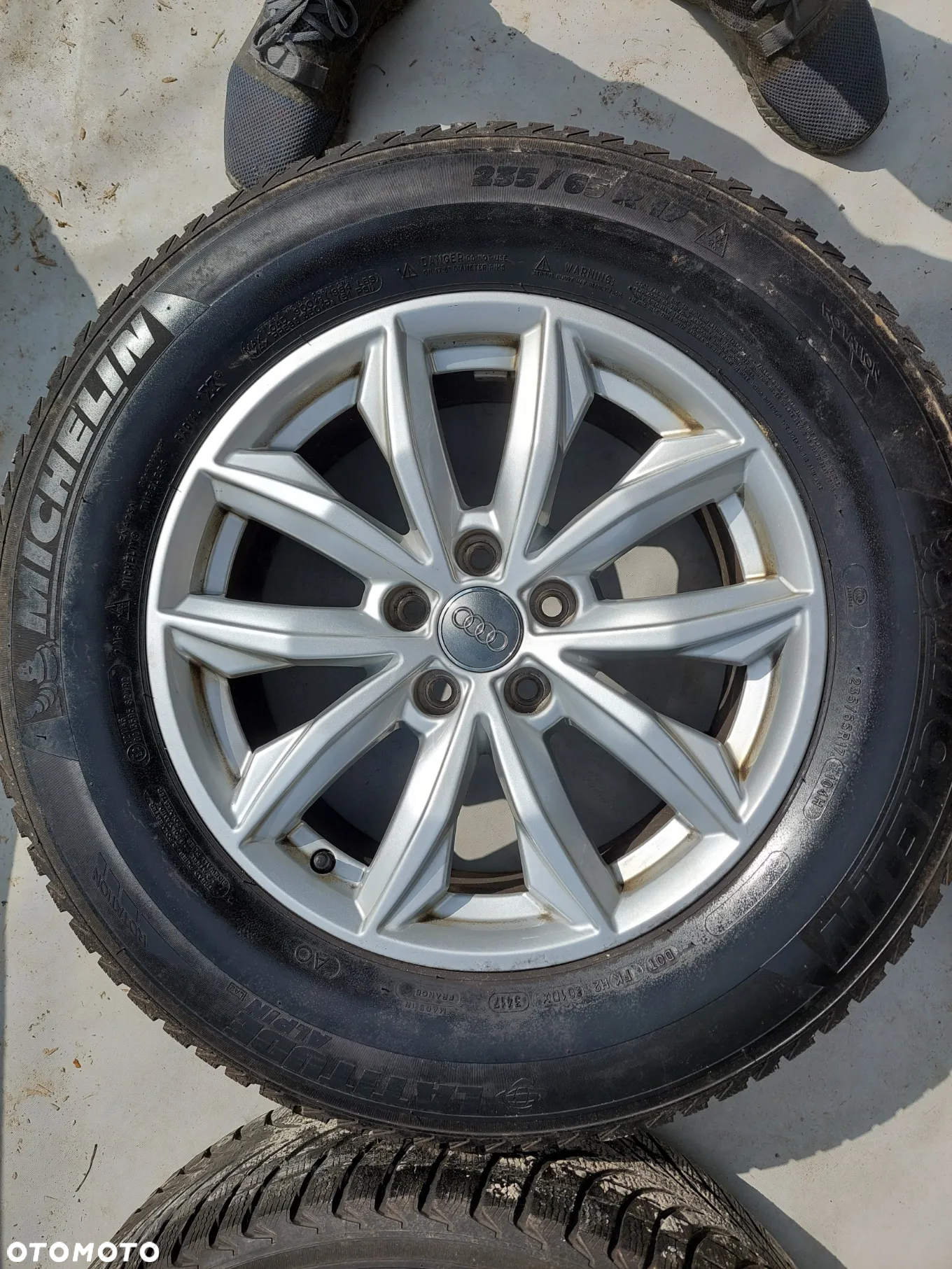 FELGI ALUMINIOWE 17 cali AUDI 7x17 5x112 ET34 R17 80A601025J - 5