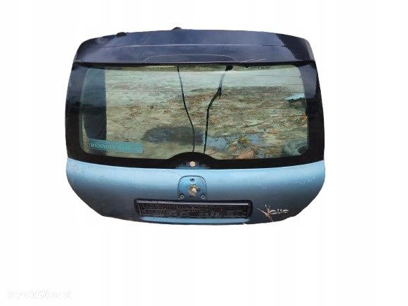 CLIO II LIFT 01- KLAPA BAGAŻNIKA SZYBA TYŁ GOŁA HB 3D TEF47 1.2 16V D4F712 - 1