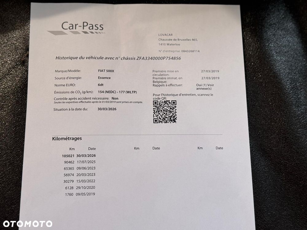 Fiat 500X 1.6 E-Torq 4x2 Mirror - 2