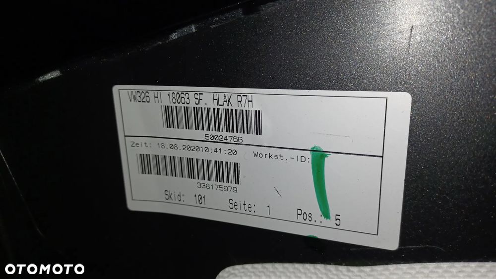 VW TIGUAN 5NA ZDERZAK TYLNY R-LINE IDEALNY LR7H 6PDC - 4