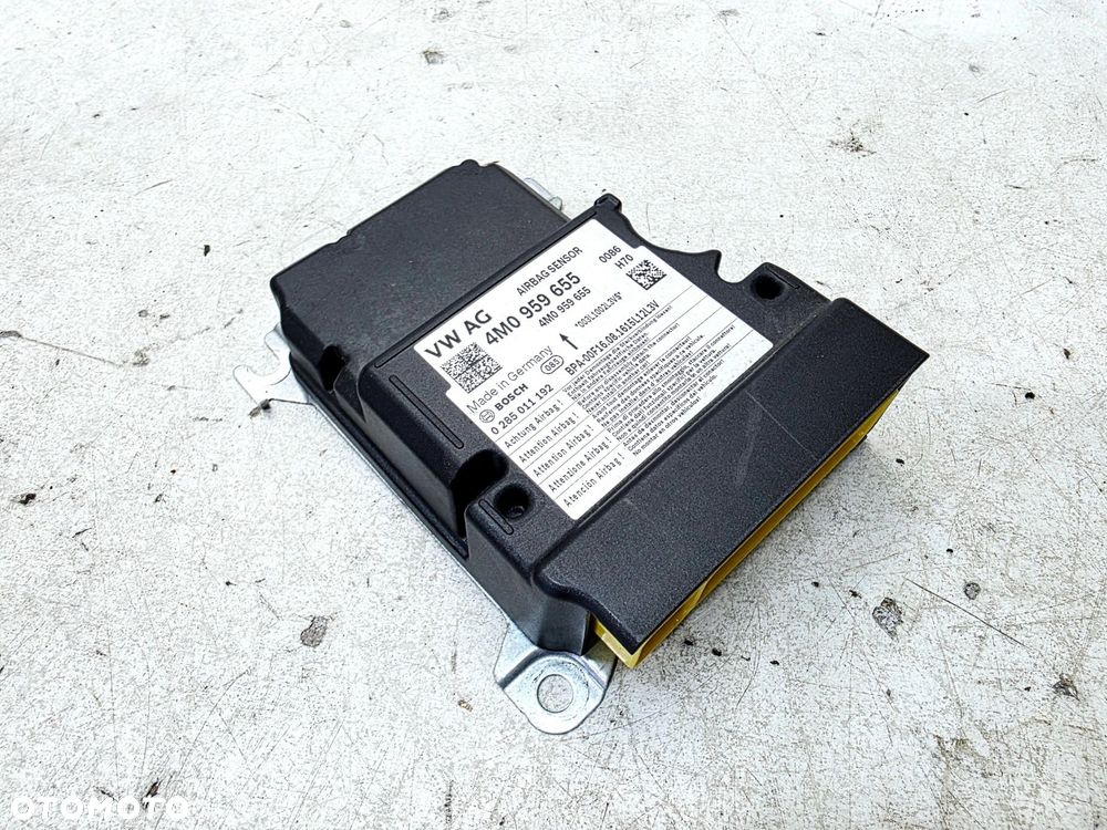 MODUŁ SENSOR STEROWNIK PODUSZEK AIRBAG AUDI Q7 4M 4M0959655 - 4