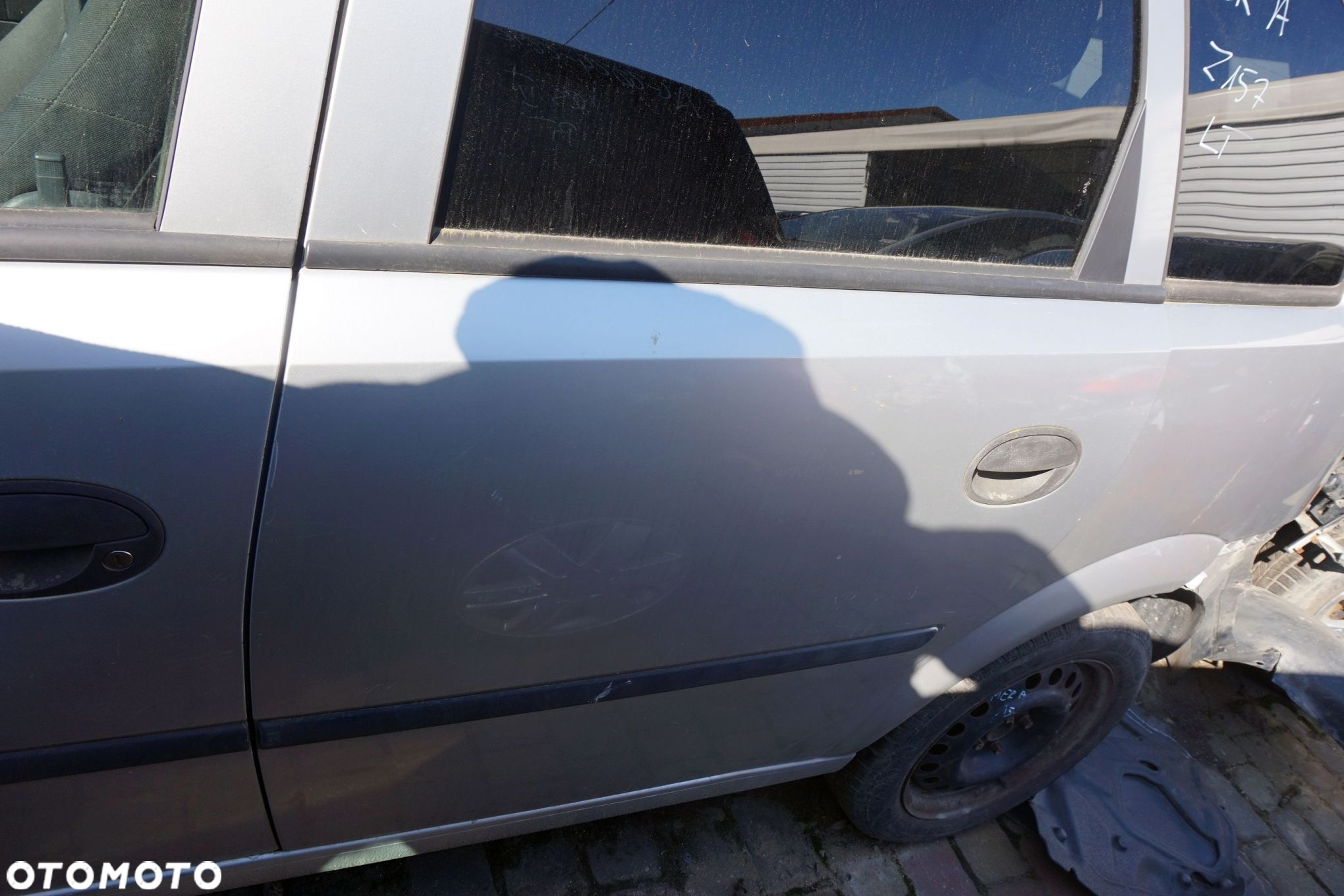 DRZWI TYLNE LEWE MERIVA A Z157  SREBRNY OPEL 2003-2005 - 3