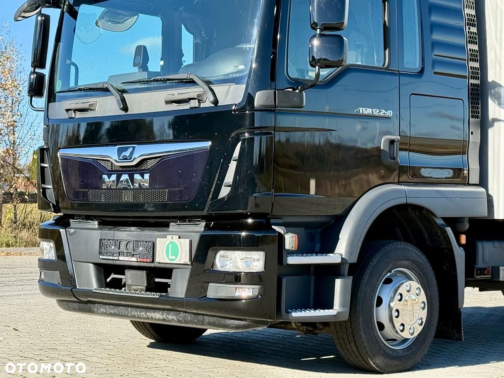 MAN TGM 12.290 / TGL / KONTENER / WINDA / 18 EUROPALET / SYPIALKA / KLIMA POSTOJOWA / SPROWADZONY / 2017 ROK - 12