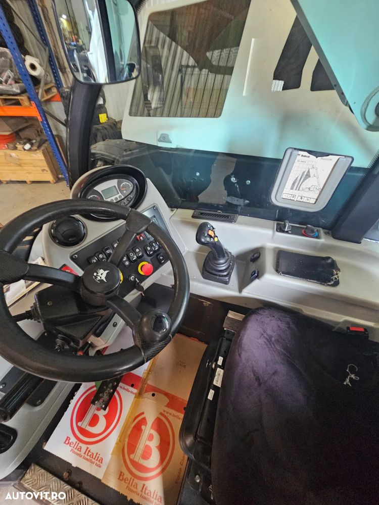 Bomag TL35.70 cu cupa si furci incarcator telescopic manitou merlo dieci cat jcb - 8
