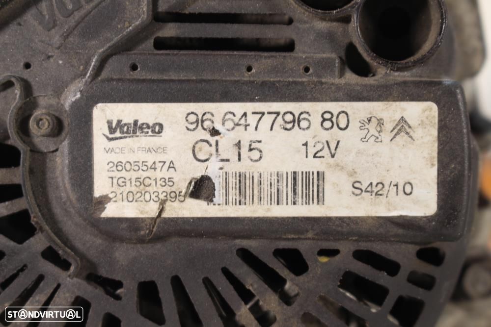 Alternador Peugeot 308 I (4A_, 4C_)  9664779680 / 2605547A / Tg15c135 - 3