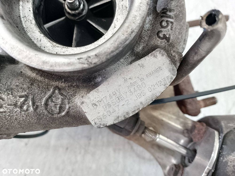 TURBINA CITROEN C4 I ( 04-08 ) 9658673480 GT1749V   756047-2 2.0 HDI - 6