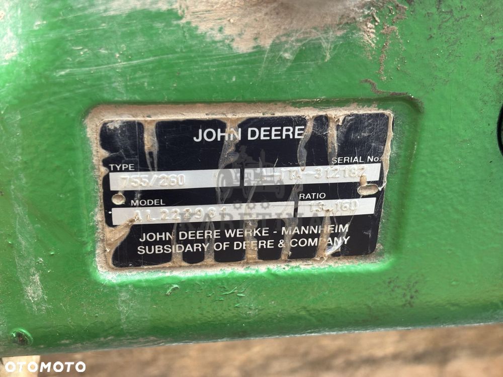 John Deere 6175 6195 6215 6R 175 195 215 Obudowa Przedniego Mostu Lewa Strona AL224325 - 4