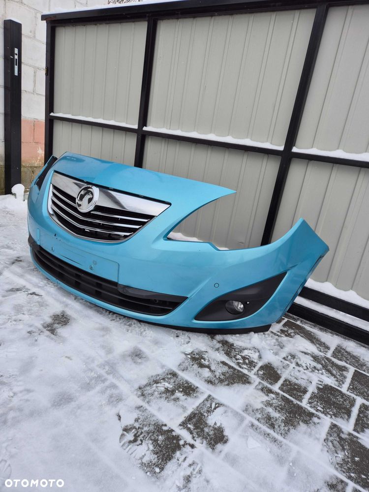 Zderzak przód przedni Opel Meriva B rok 12 kod lak Z21Z pdcx4 - 4